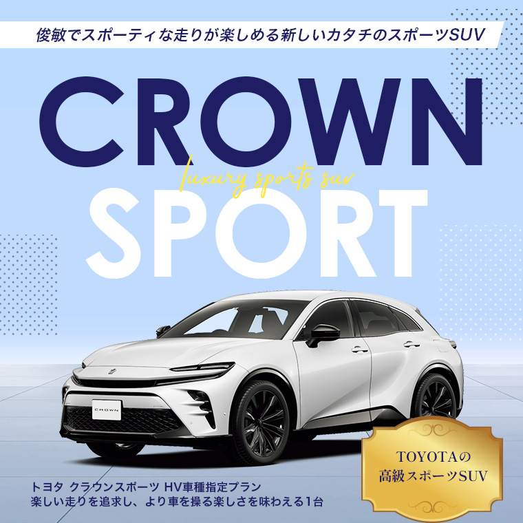 クラウンスポーツ HV 車種指定プラン 免責補償込み