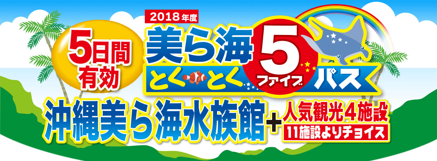 2017年度　美ら海5とくとくパス